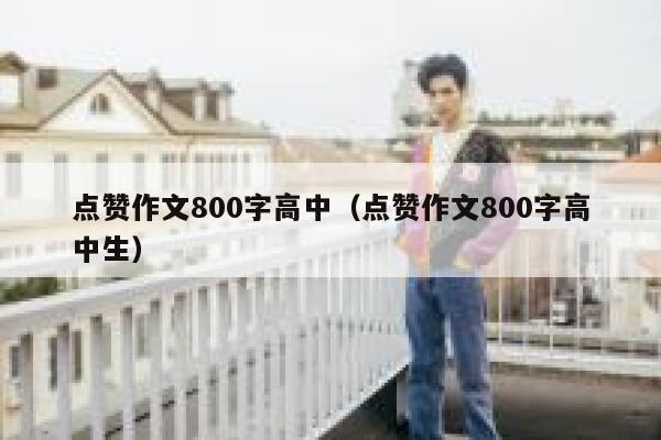 点赞作文800字高中（点赞作文800字高中生）