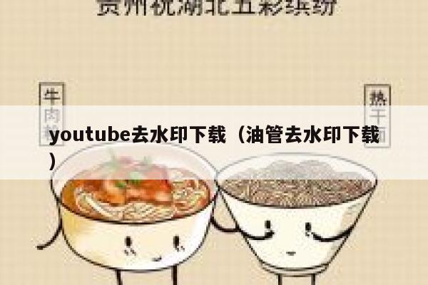 youtube去水印下载（油管去水印下载）