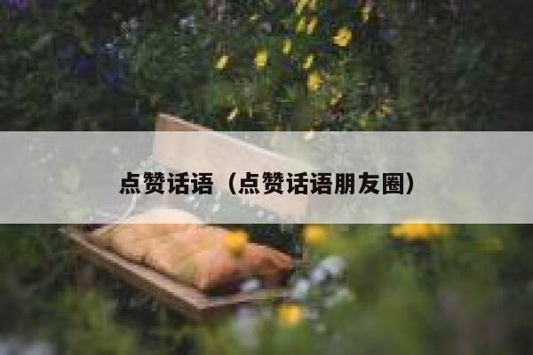 点赞话语（点赞话语朋友圈）