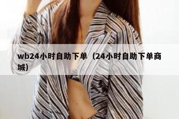 wb24小时自助下单（24小时自助下单商城）