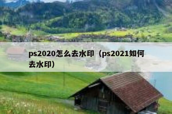 ps2020怎么去水印（ps2021如何去水印）