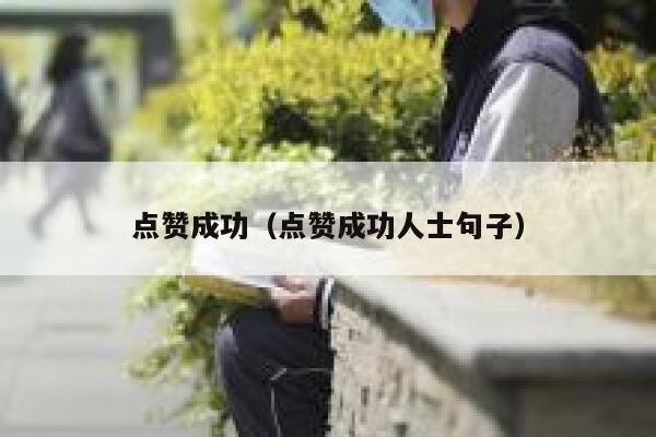 点赞成功（点赞成功人士句子）