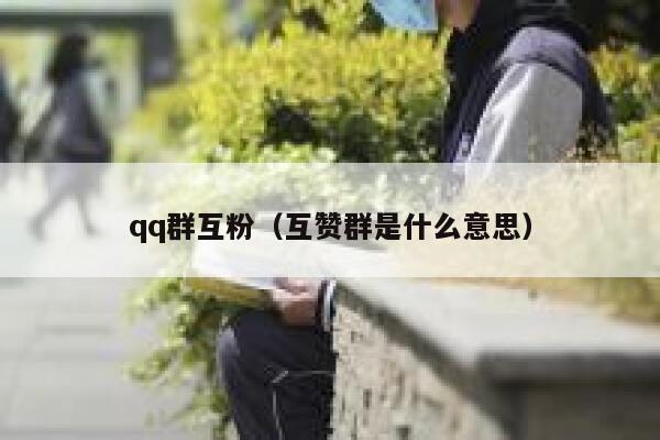 qq群互粉（互赞群是什么意思）