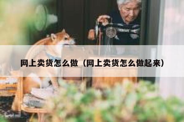 网上卖货怎么做（网上卖货怎么做起来）